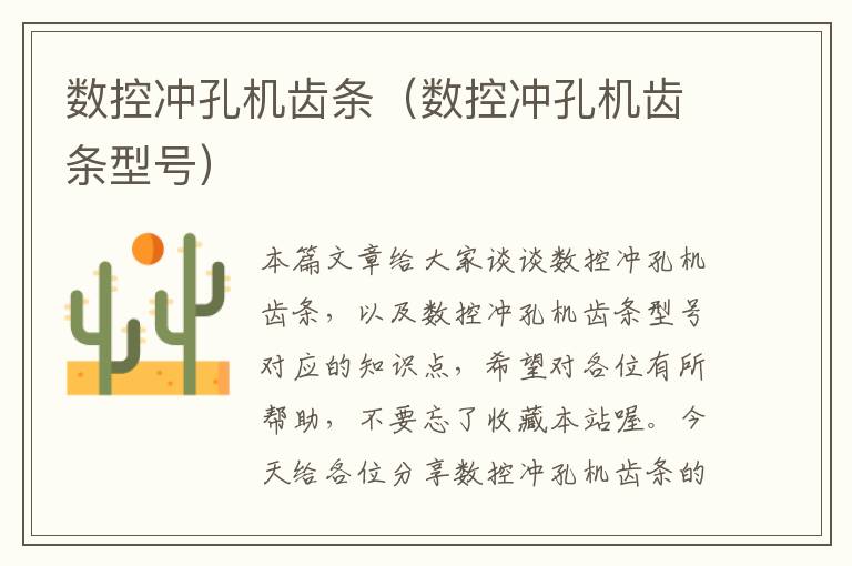 数控冲孔机齿条（数控冲孔机齿条型号）